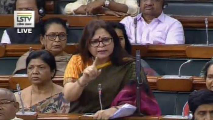 Some people have a history of setting things ablaze, 1984 riots accused are sitting as CM: Meenakshi Lekhi roars in Lok Sabha