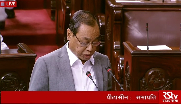 Former CJI Ranjan Gogoi takes oath as a nominated Rajya Sabha MP amid sloganeering by opposition MPs