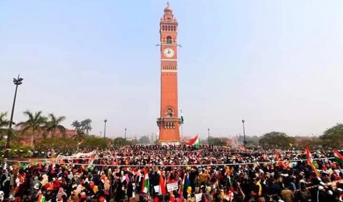 Lucknow Ghanta Ghar anti-caa protests