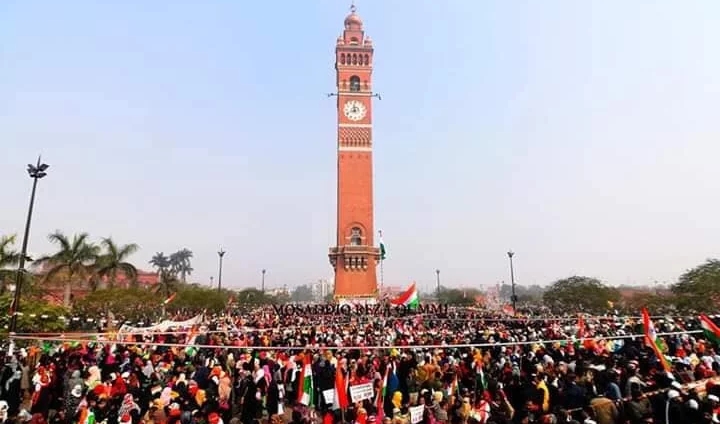 Lucknow: Fresh FIR registered against anti-CAA protesters for damaging Ghanta Ghar and raising ‘inciting slogans’