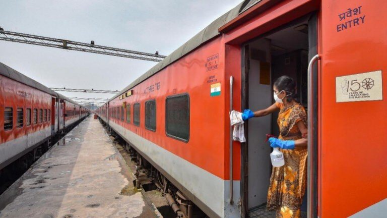 Railway ministry asks people to avoid train travel as several Covid-19 infected persons found travelling in trains