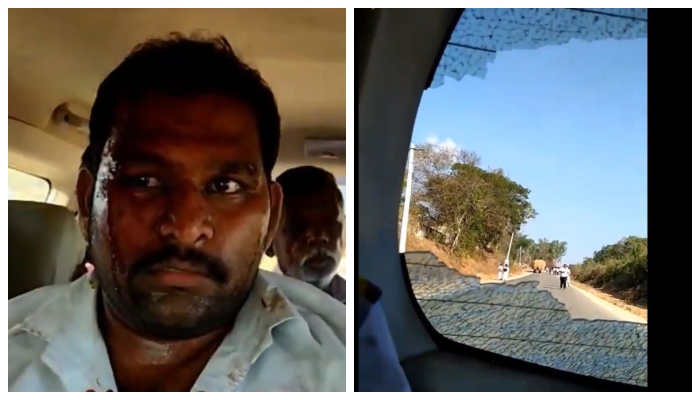 Andhra Pradesh: YSRCP Hooligans attack BJP Karyakartas on their way to file nominations for upcoming MPTC elections