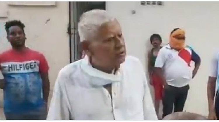 Watch: Bhupesh Bagel’s father confronted by locals for carrying out political activities despite lockdown orders