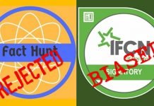 IFCN rejects Fact Hunt’s application based on their founders’ past tweets but overlooks open political prejudice of Altnews founders IFCN