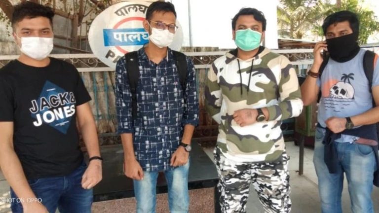 Four Germany-returned passengers deboarded from Garib Rath train after co-passengers & Railway officials found “Home Quarantine” stamps on their hands