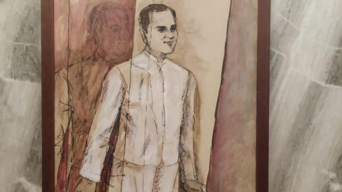 Priyanka Gandhi is accused of expropriating painting gifted to Congress party to accrue financial dividends from it