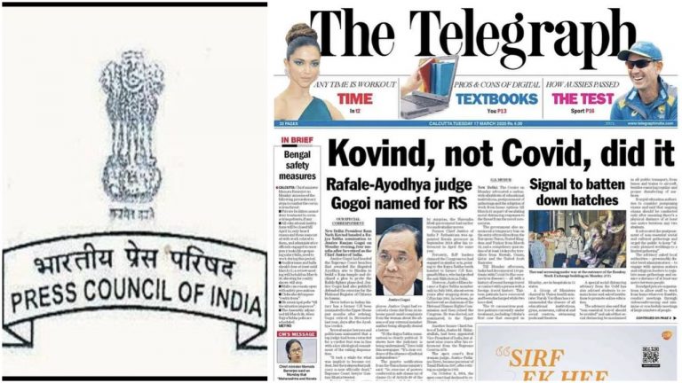 Press Council of India raps The Telegraph for comparing President Kovind to COVID-19, says ultra-left wing media violated journalistic norms