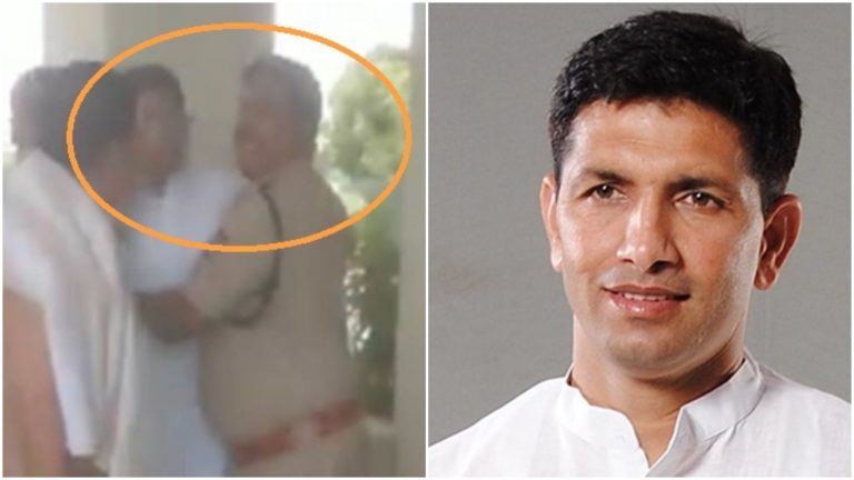Madhya Pradesh Congress minister Jitu Patwari creates ruckus at Bengaluru resort as police stop him from meeting rebel MLAs, scuffle breaks out