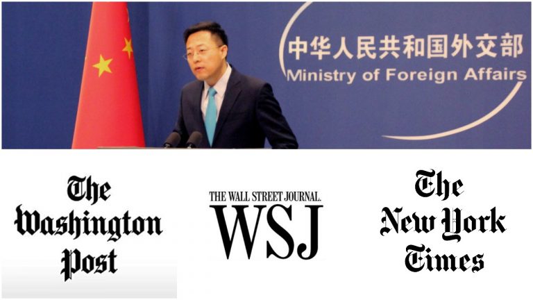 China expels US journalists from controversial Wall Street Journal, New York Times and Washington Post from the country
