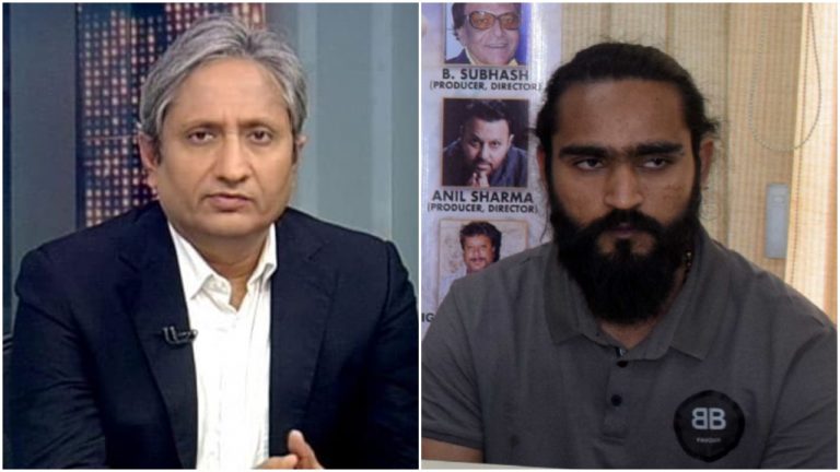 After Ravish Kumar changed Mohammad Shahrukh to Anurag Mishra, the Hindu man has started receiving threats