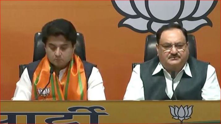 BJP declares Jyotiraditya Scindia as Rajya Sabha candidate from Madhya Pradesh
