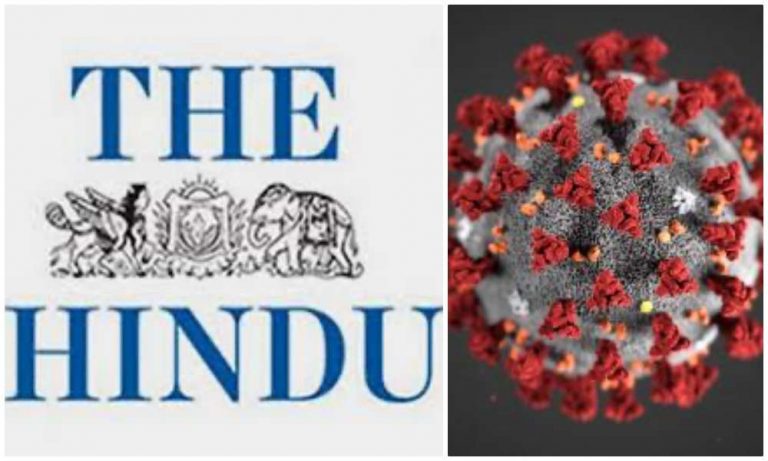 Fact-check : Did The Hindu call COVID-19 coronavirus as ‘Indian virus’?