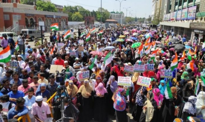Anti-CAA protest in Chennai
