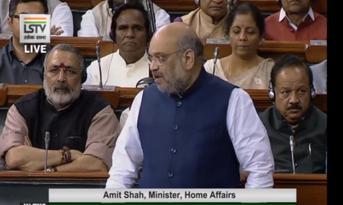 Prima Facie, the riots on a large scale in such a short span of time reeks of a conspiracy: Amit Shah in Lok Sabha on Delhi riots