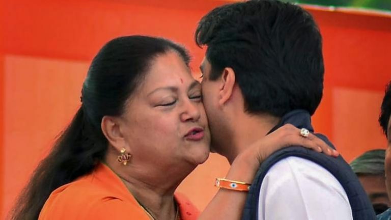 “Rajmata would be elated, good to be on the same team” Jyotiraditya Scindia’s aunt Vasundhara Raje welcomes him to BJP