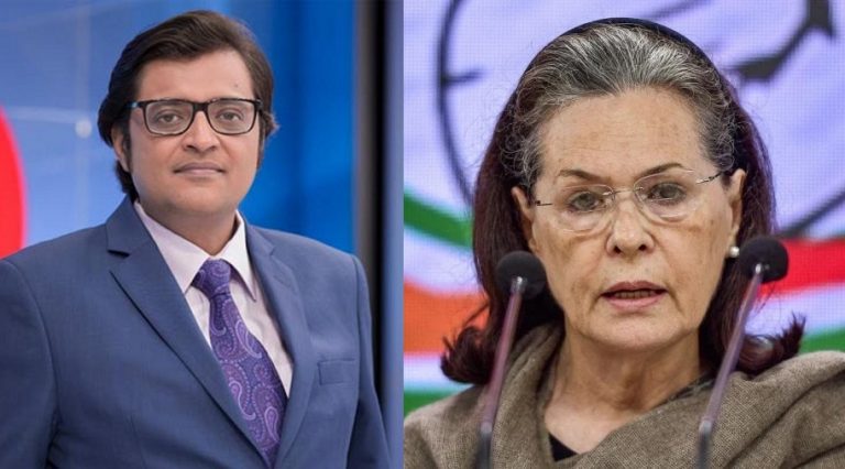 Congress party files complaints with police demanding FIR against Arnab Goswami in several states across the country