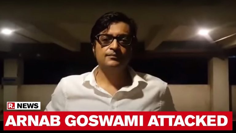 Congress and AAP IT cell join hands to spread falsehood that the attack on Arnab Goswami was staged