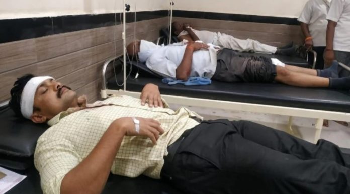 Aurangabad Police was attacked while trying to arrest namaazis defying lockdown