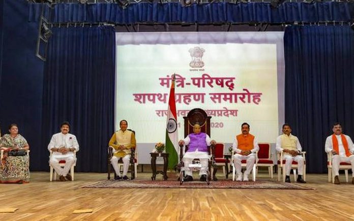 5 cabinet ministers sworn in in Shivraj Chouhan government in Madhya Pradesh