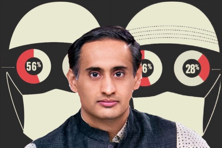 Rahul Kanwal uploads the Tablighi Jamaat infographic with somewhat correct numbers and a picture​ that looks “less Muslim”