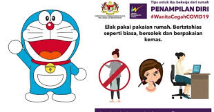 Malaysia govt apologises after suggesting women should talk to their husbands in Doraemon-like voice during the lockdown