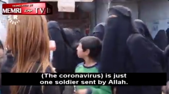ISIS women claim Coronavirus is a soldier of Allah