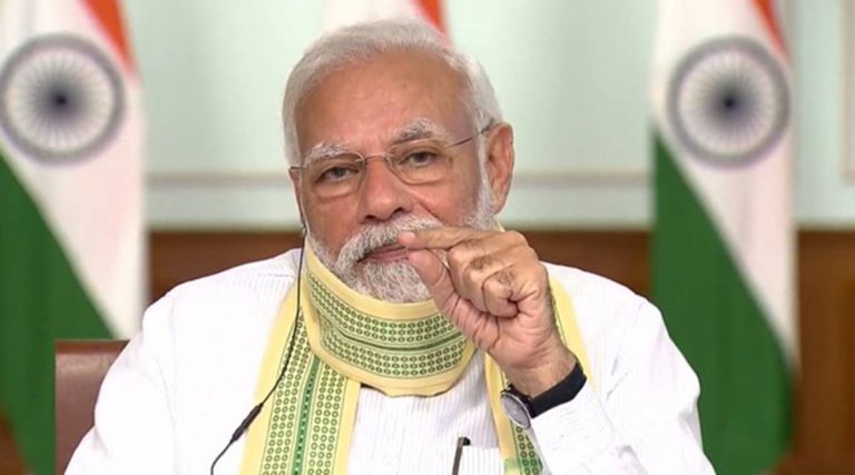 The biggest lesson taught by the Coronavirus crisis is self-reliance: PM Modi to Sarpanchs across India