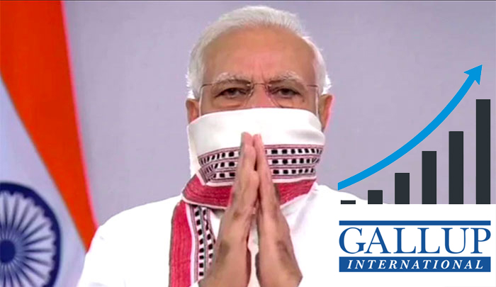 91% Indians agree that Modi govt is handling coronavirus crisis well, 97% say lockdown is the right step to combat the pandemic: Gallup International survey
