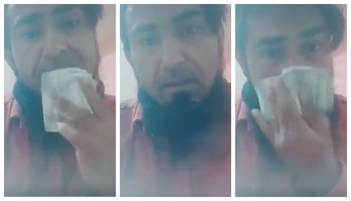Nasik police arrest Muslim man after video of him wiping his face with currency note and saying “Coronavirus is Allah’s punishment to you” went viral on social media