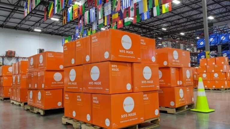 China stockpiled more than 2 billion face masks and 25 million essential medical items in February