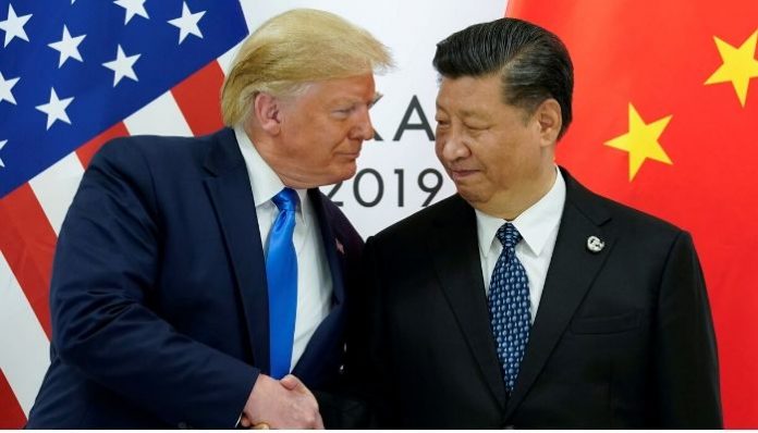 Trump says relations with China now 'very very good'