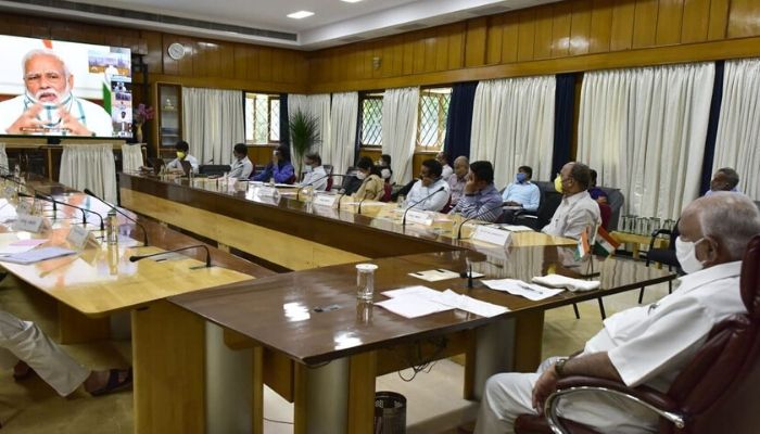 PM Modi’s meeting with CMs: Phased resumption of economic activities, an extended ban on public gathering and state border sealing discussed