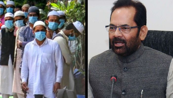 Union Minister Mukhtar Abbas Naqvi calls out ‘Tablighi Heroes’, says patriotic Muslims donating plasma doesn’t absolve Tablighis of their crime