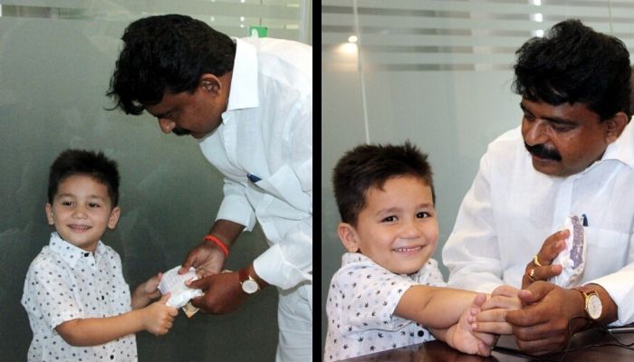 Andhra Pradesh: 4-year-old Hemanth donates his savings of ₹ 971 to fight coronavirus