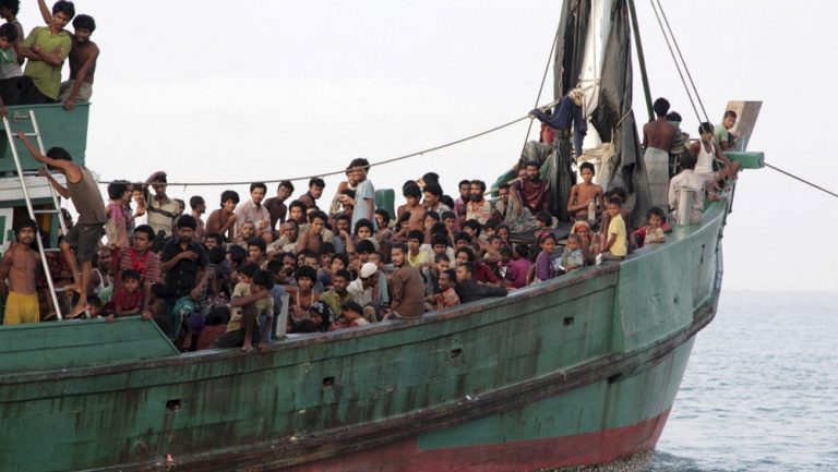 Bangladesh refuses to accept Rohingya Muslims stranded at the sea, Foreign Minister says not a single Rohingya will be allowed to enter