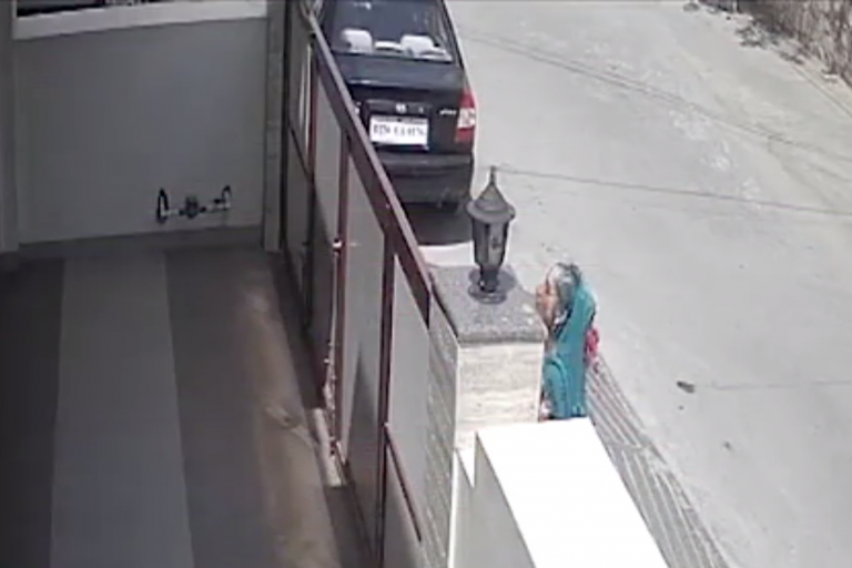 Rajasthan: Women in Kota hurl plastic bags inside homes after spitting in them amidst coronavirus outbreak, watch video