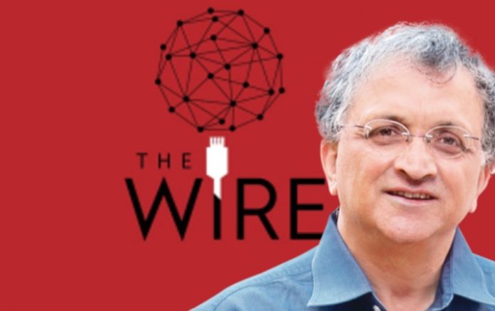 This fake news article by Ram Guha, rejected by Hindustan Times, was published by the controversial publication, The Wire.