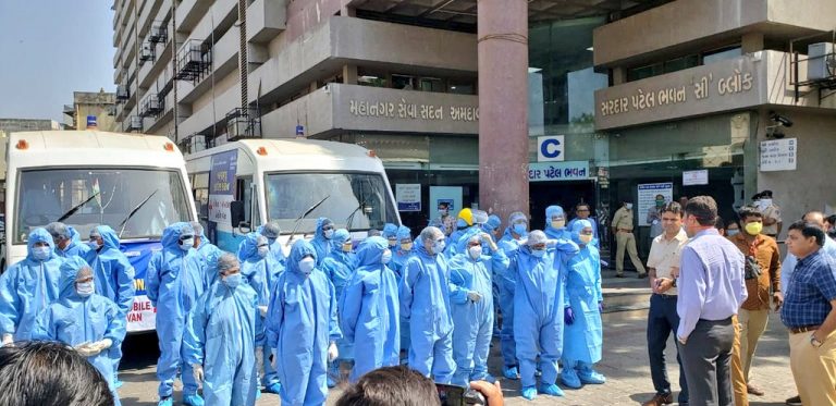 Coronavirus: Walled city in Ahmedabad declared ‘buffer zone’, teams deployed at all 9 gates to screen entry and exit of residents