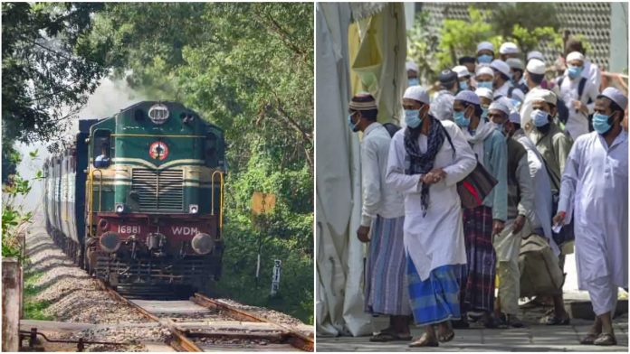 Southern Railways to test staff after many Jamaatis travelled in its coaches