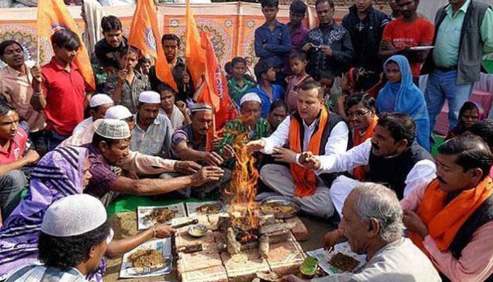 40 Muslim families convert to Hinduism in Hissar, Haryana