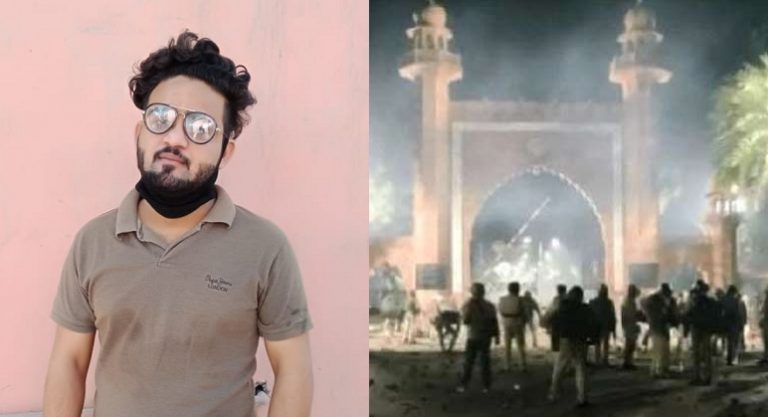 AMU student Farhan Zuberi arrested for the December 15 anti-CAA violence at the university campus and attack on police team