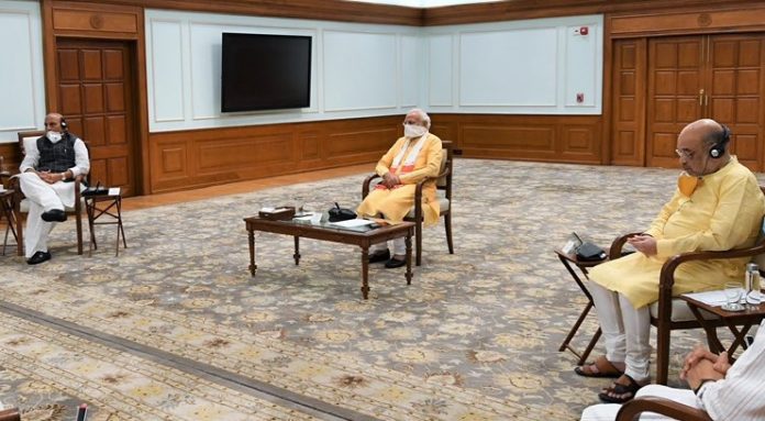 Amit Shah PM Modi gas leak meeting 07052020