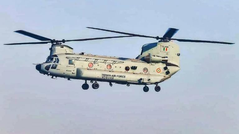 IAF makes heavy-lift CH-47 Chinook helicopters operational in the Eastern air command near Indo-China border