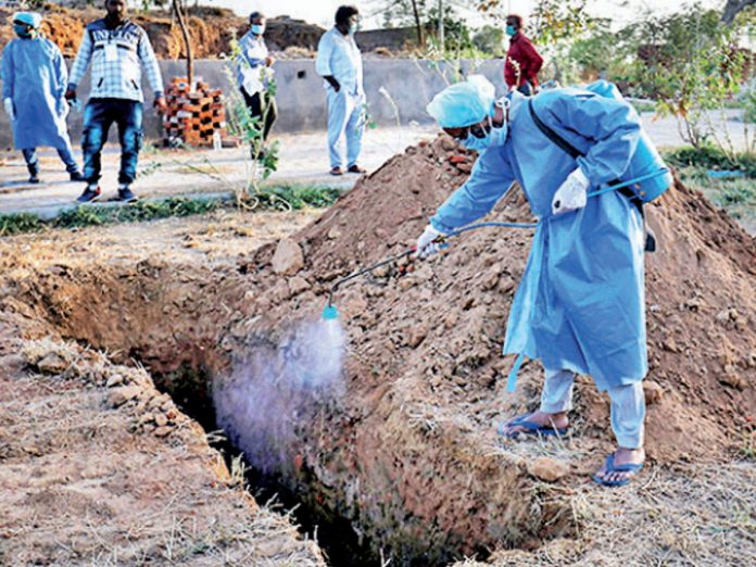Goodas Act slapped against 14 for violent protest denying burial of a doctor victim of coronavirus in Chennai