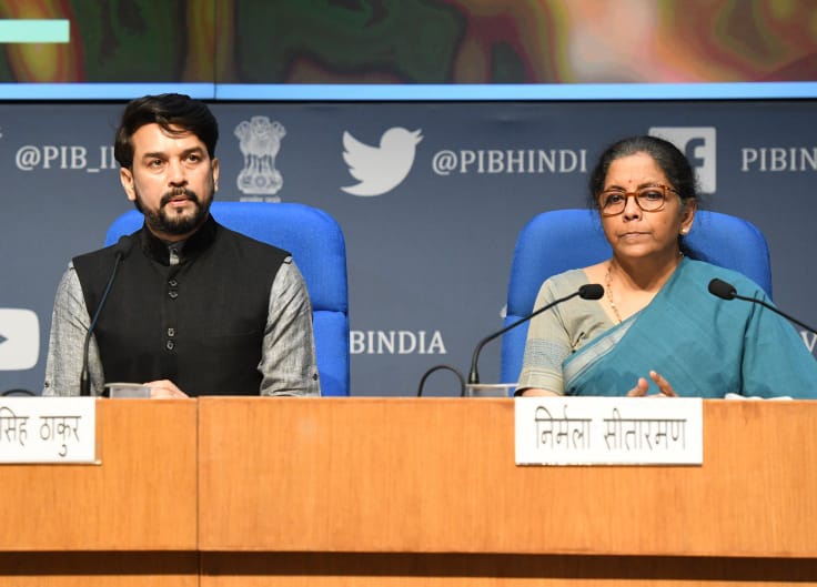 Finance minister announces the fifth and last tranche of economic package focusing on ease of doing business, MGNREGS, PSEs, Health and Education