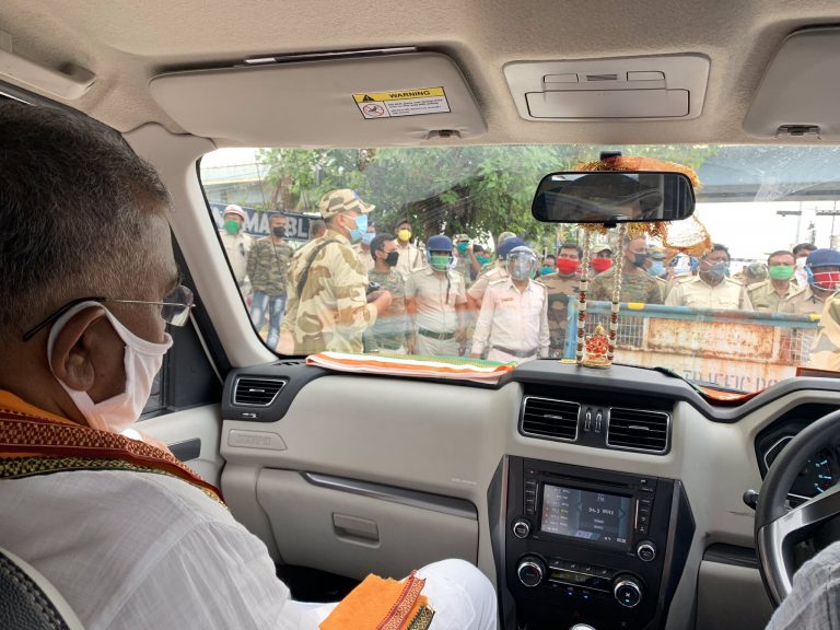 Bengal BJP President Dilip Ghosh stopped from visiting cyclone-hit areas, police claims he did not have permission