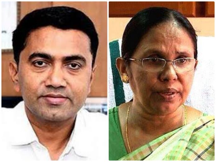 Goa CM Dr Pramod Sawant lambasted Kerala Health Minsiter K.K Shailaja for blurting out factually incorrect details about Goa