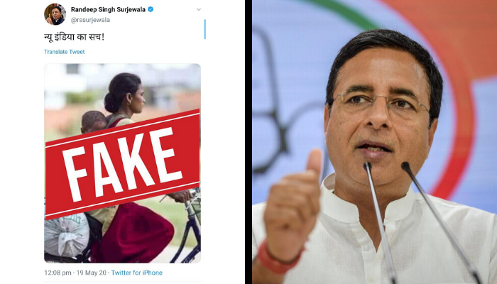 Amidst lockdown and migrant crisis, Congress spokesperson shares an image from Nepal as that of India to play politics over misery of the poor