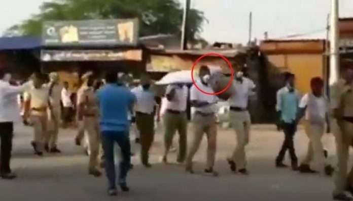 Indian cops imitate Ghana pallbearers to raise awareness during coronavirus crisis
