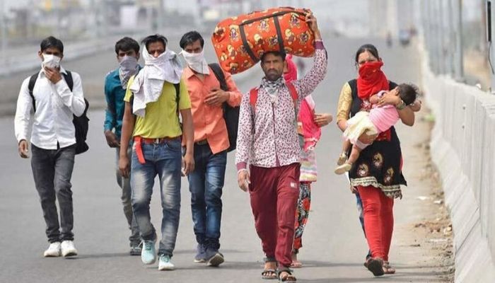 BJP MP alleges that stranded migrant workers from Rajasthan stopped at Congress-ruled Chattisgarh border despite permission